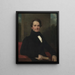Frédéric Betts - Henry Inman — indrammet kunstværk på væggen