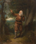 M. Hackett i rollen som Rip Van Winkle - Henry Inman — visning af kunstværket