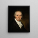 Portrait af kunstnerens far - Henry Inman — indrammet kunstværk på væggen