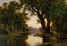 Un billabong fra Goulburn, Victoria - Henry James Johnstone — visning af kunstværket