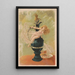 Vase-figure n° 150 - Henry Jerome Stile — indrammet kunstværk på væggen