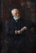 Portrait af Max Rooses - Henry Luyten — indrammet kunstværk på væggen