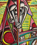 Komposition cubist - Henry Lyman Saen — visning af kunstværket