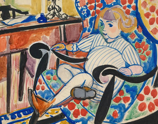 Gouache - Henry Lyman Saen — visning af kunstværket