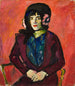 Portrait af en pige - Henry Lyman Saen — visning af kunstværket