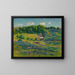 Ferme dans la campagne bretonne - Henry Moret — indrammet kunstværk på væggen