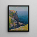 Île de Groix Pointe de l'Enfer - Henry Moret — indrammet kunstværk på væggen