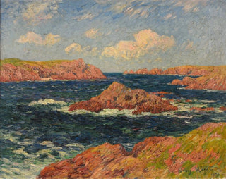 L'île de Kerellec, Ouessant - Henry Moret — visning af kunstværket
