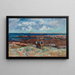 La Pointe de Beg Er Morz - Henry Moret — indrammet kunstværk på væggen