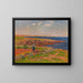 La Baie de Merrien - Henry Moret — indrammet kunstværk på væggen