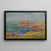 Les Rochers d'Ouessant - Henry Moret — indrammet kunstværk på væggen