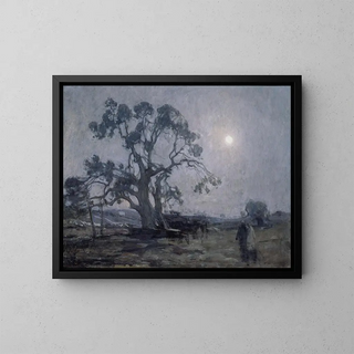 Le chêne d'Abraham - Henry Ossawa Tanner — indrammet kunstværk på væggen