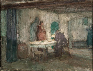 Og han forsvandt fra deres syn - Henry Ossawa Tanner — visning af kunstværket