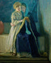 Le Christ og hans mor studerer skrifterne - Henry Ossawa Tanner — visning af kunstværket