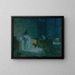 Daniel i løvehulen - Henry Ossawa Tanner — indrammet kunstværk på væggen
