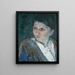 Tête de femme à Jérusalem - Henry Ossawa Tanner — indrammet kunstværk på væggen
