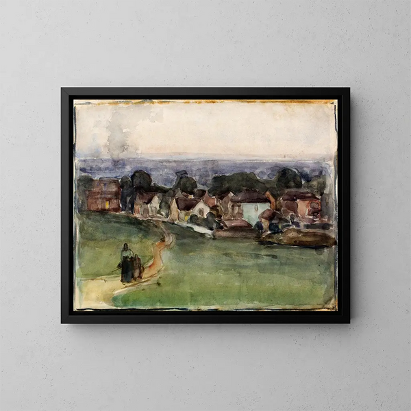 Kansas City, Kansas - Henry Ossawa Tanner — indrammet kunstværk på væggen