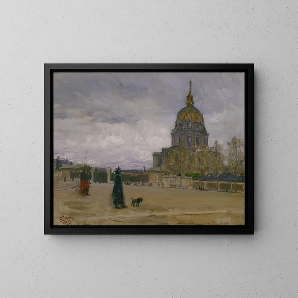 Les Invalides à Paris - Henry Ossawa Tanner — indrammet kunstværk på væggen