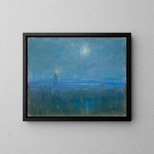 Marais du New Jersey - Henry Ossawa Tanner — indrammet kunstværk på væggen
