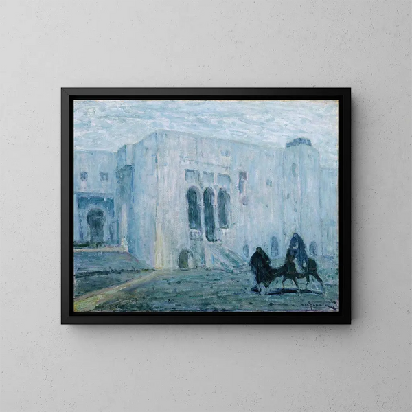 Palais de la Justice de Tanger - Henry Ossawa Tanner — indrammet kunstværk på væggen