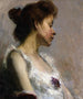 Portrait af kunstnerens kvinde - Henry Ossawa Tanner — visning af kunstværket