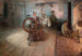 Filage ved ildens lys Længsel af George Washington Gray - Henry Ossawa Tanner — visning af kunstværket