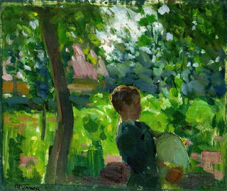 Henry Ossawa Tanner - Study For The Bagpipe Lesson.webp