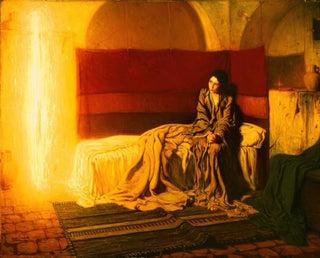 L'Annonciation - Henry Ossawa Tanner — visning af kunstværket