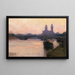 La Seine - Henry Ossawa Tanner — indrammet kunstværk på væggen
