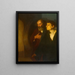 De to disciple ved graven - Henry Ossawa Tanner — indrammet kunstværk på væggen