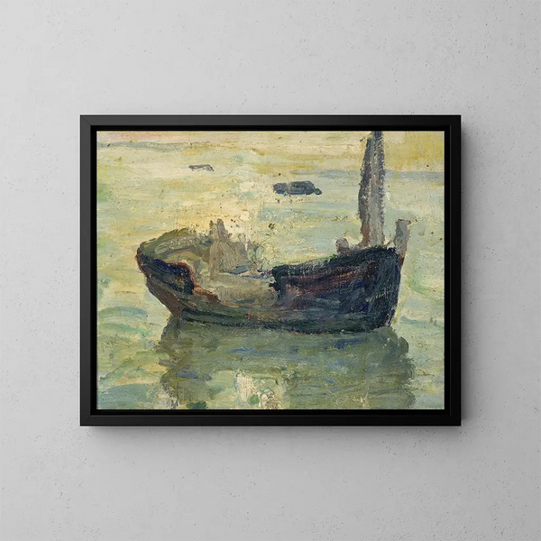 Le Naufrage - Henry Ossawa Tanner — indrammet kunstværk på væggen