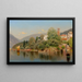 Villa Lac de Côme - Henry Pember Smith — indrammet kunstværk på væggen
