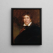 Charles Kemble - Henry Perronet Briggs — indrammet kunstværk på væggen