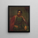 Ira Aldridge i rollen som Othello - Henry Perronet Briggs — indrammet kunstværk på væggen