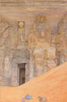 Abou Simbel - Henry Roderick Newman — visning af kunstværket