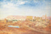 Vue du temple de Karnak depuis le lac sacré - Henry Roderick Newman — visning af kunstværket
