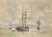 Voiliers au Mouillage - Henry Scott Tuke — visning af kunstværket