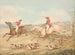 Sauter et oxer dobbelt En rytter i vanskeligheder - Henry Thomas Alken — visning af kunstværket