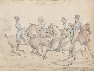 Promenade matinale - Henry Thomas Alken — visning af kunstværket