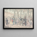 M. Jorrocks opgiver kendskabet til Yorkshiremanden - Henry Thomas Alken — indrammet kunstværk på væggen