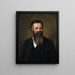 Major John Wesley Powell - Henry Ulke — indrammet kunstværk på væggen