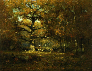 Connecticut-træet - Henry Ward Ranger — visning af kunstværket
