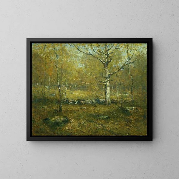 Bois de printemps - Henry Ward Ranger — indrammet kunstværk på væggen