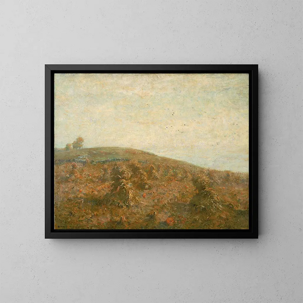Le Champ de maïs - Henry Ward Ranger — indrammet kunstværk på væggen