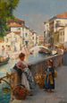 San Trovaso Venise - Henry Woods — visning af kunstværket