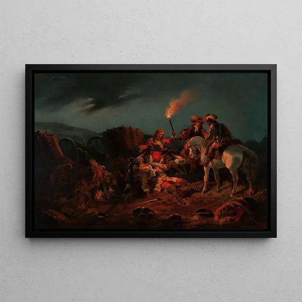 Henryk Pillati - After the battle The Swedes in Poland in 1655.webp