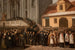 "Funérailles des cinq victimes de la manifestation de 1861 à Varsovie" - Henryk Pillati — visning af kunstværket