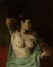 Maenad, semi-nøgen kvinde - Henryk Pitkowski — visning af kunstværket