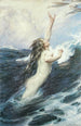 Flyvende fisk - Herbert James Draper — visning af kunstværket