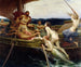 Ulysse og sirenerne - Herbert James Draper — visning af kunstværket